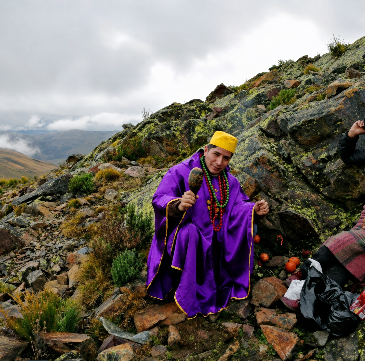 Maestro Rubén Randú Bashale — Ritual en los Andes